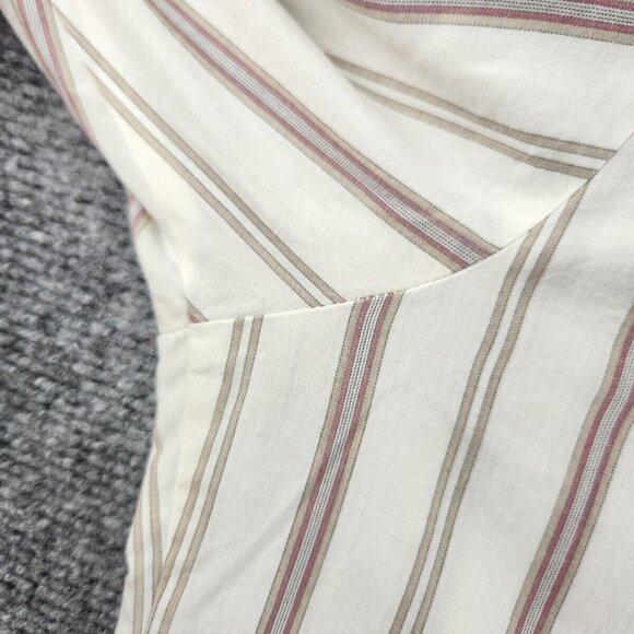 H Bar C Ranchwear Arco 1018 USA Western Pearl Snap Short Sleeve Striped Size 17 - Picture 16 of 16